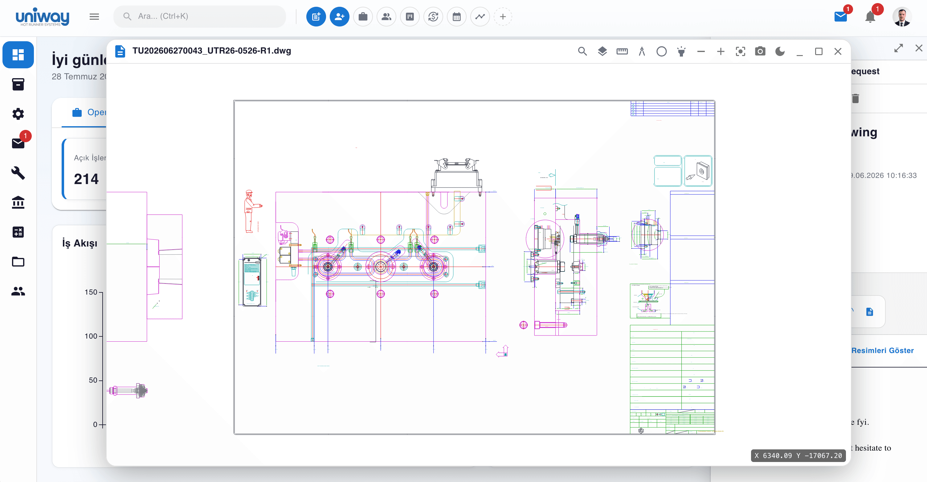 Uniway — DWG görüntüleyici